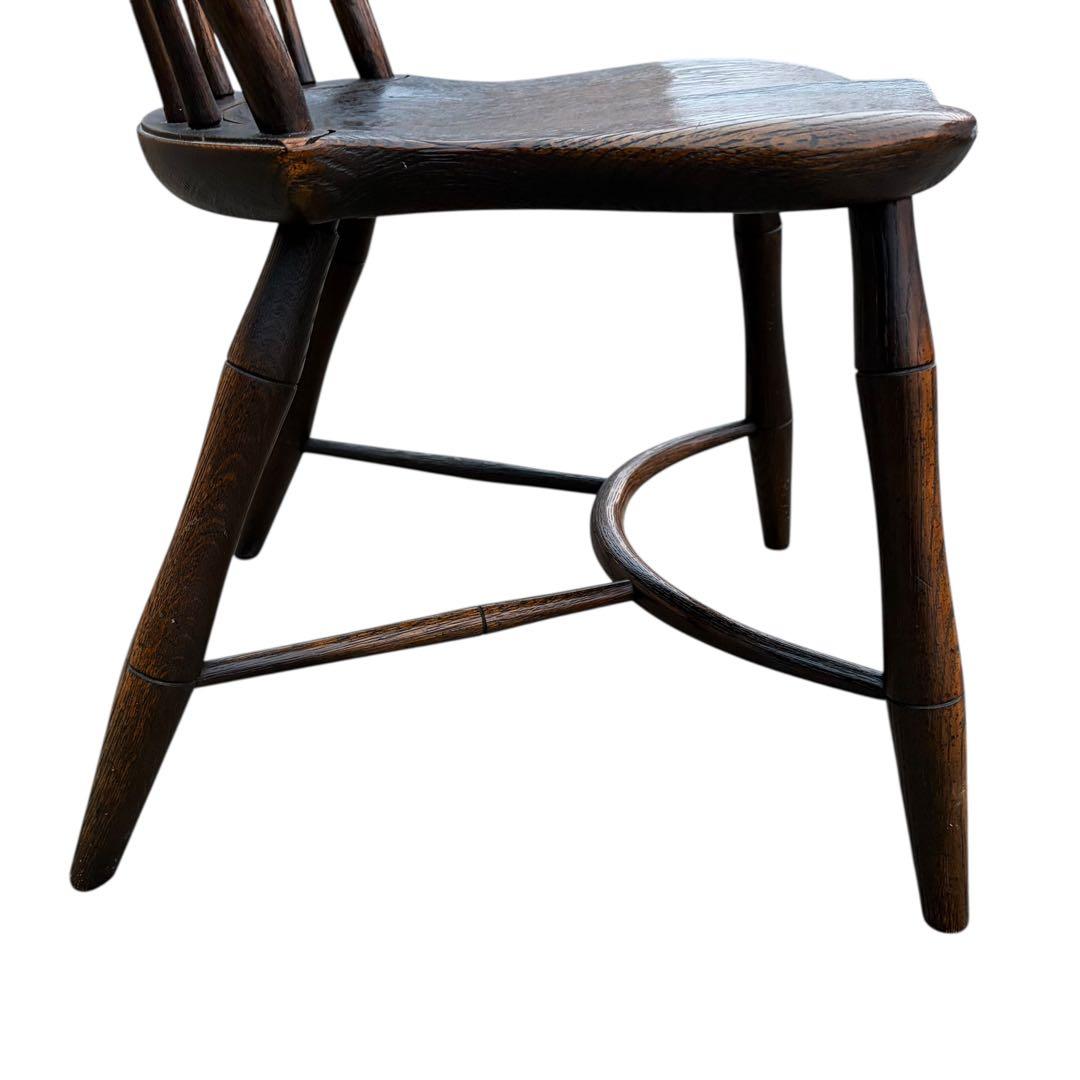 【美品】飛騨産業 キツツキ PROVINCIAL ボウバックチェア アームレス①