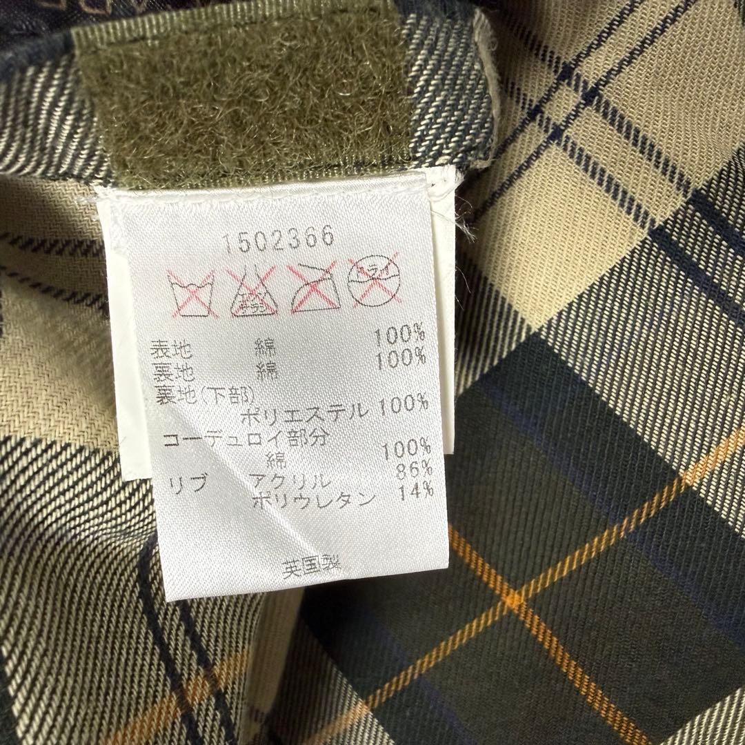 美品✨バブアー ビデイル SL セージ 36 3ワラント ワックスド オイルド