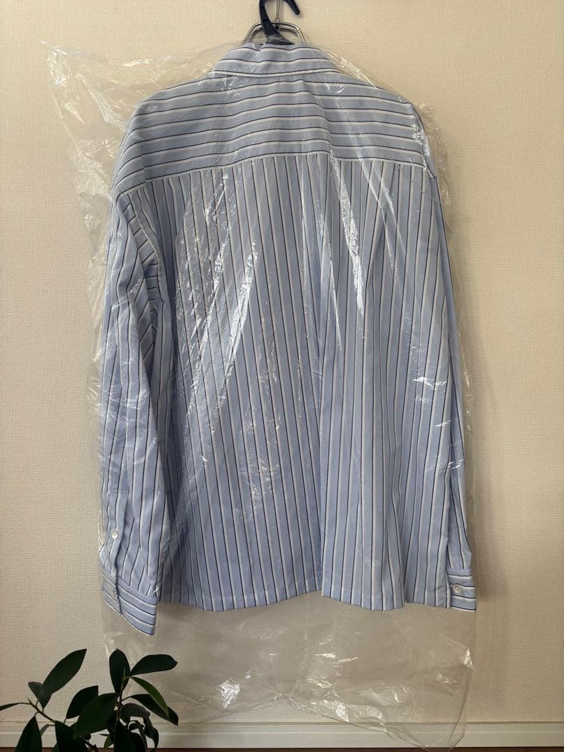 TTT MSW Zip up shirt（BLUE STRIPE）
