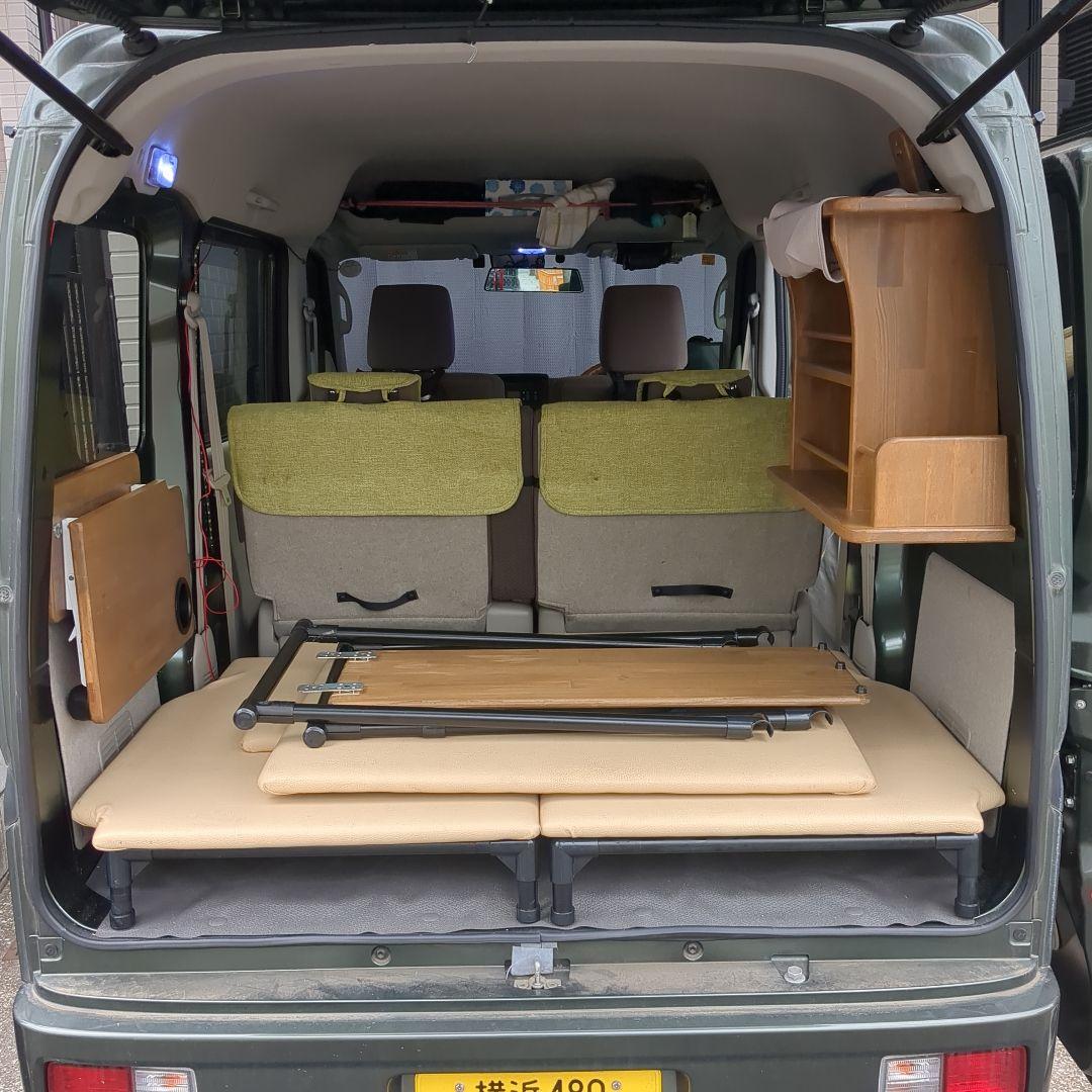エブリィ DA17V ジョイン　車中泊　ベッド　テーブル　キャビネット セット