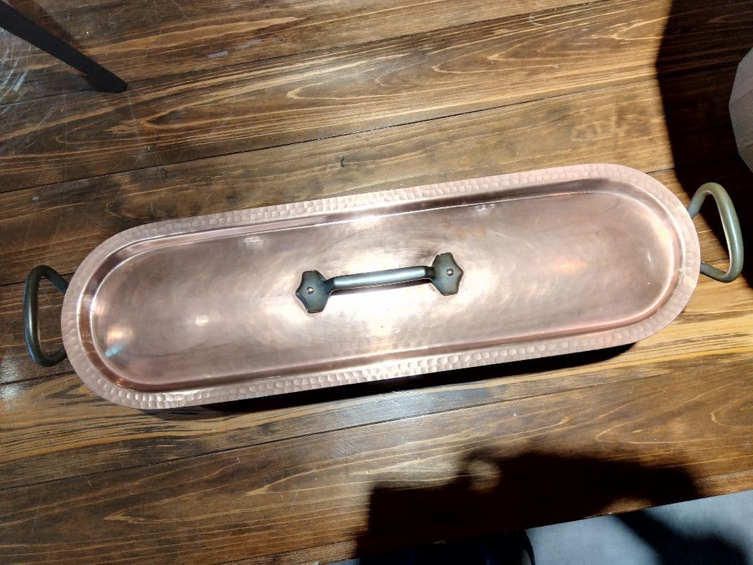 銅両手付きオパール型ボワソニエル鍋