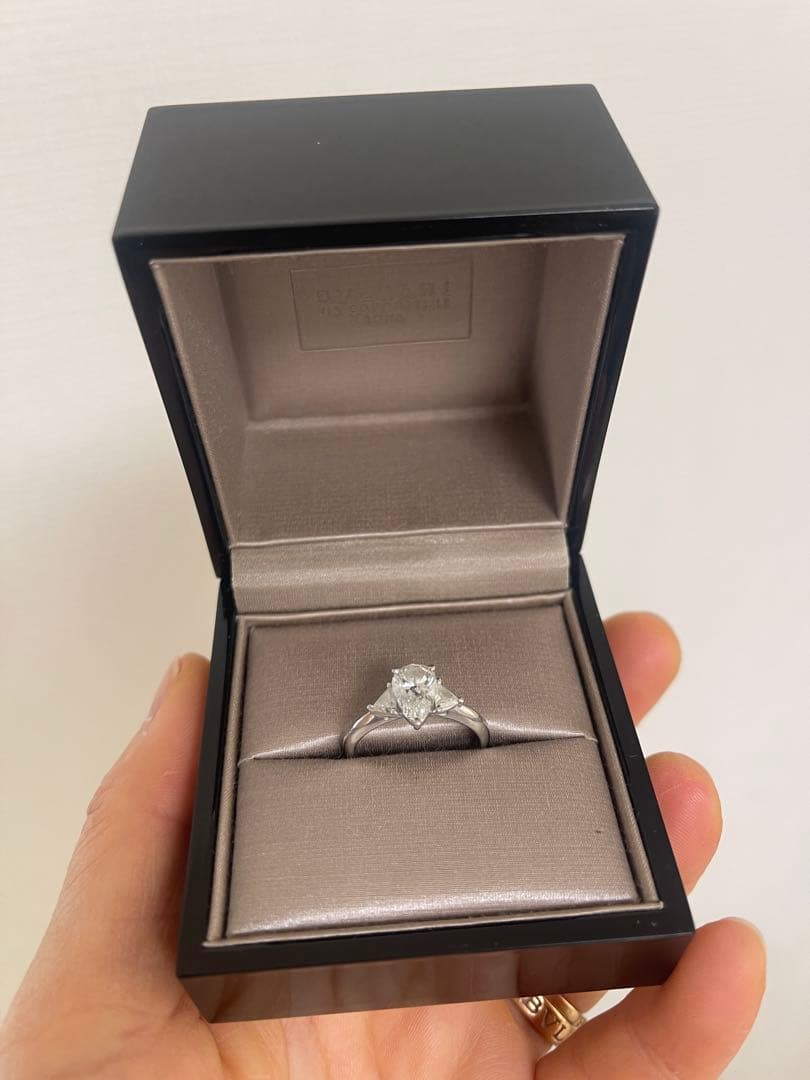 myumyu 専用1.09ct ダイヤモンドリング サイズ12 BVLGARI箱