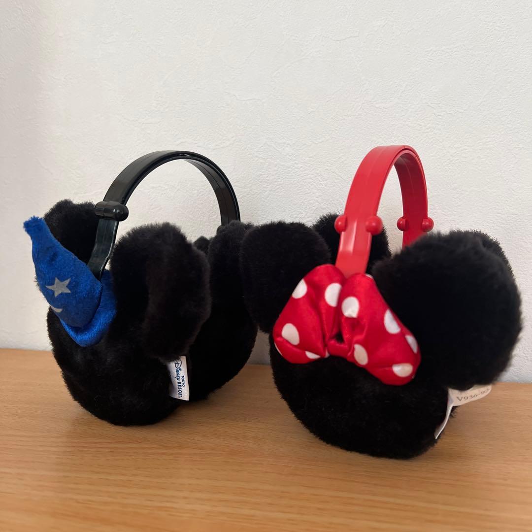 ディズニー　ミッキー ミニー イヤーマフ　耳当て ディズニーリゾート TDR