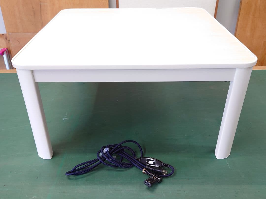 ☆ニトリ 正方形こたつ ジュリバ N 75 WH 2017年製