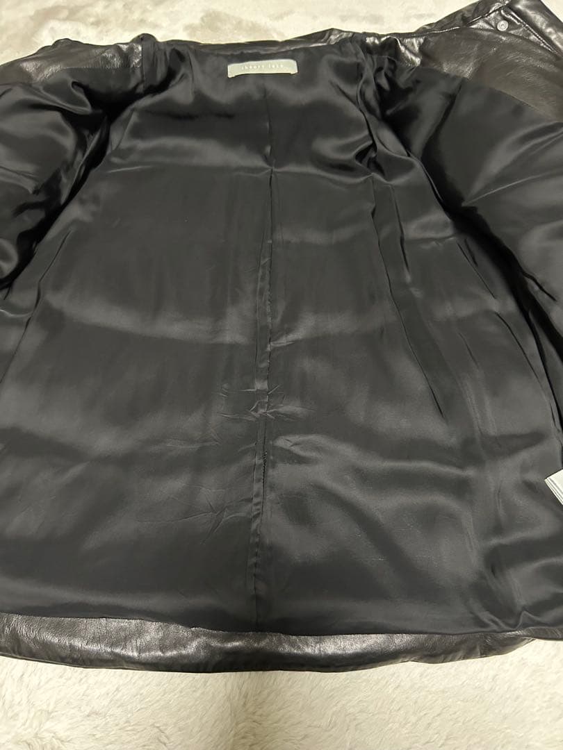 theory luxe セオリーリュクス ラムレザー ダウンジャケット