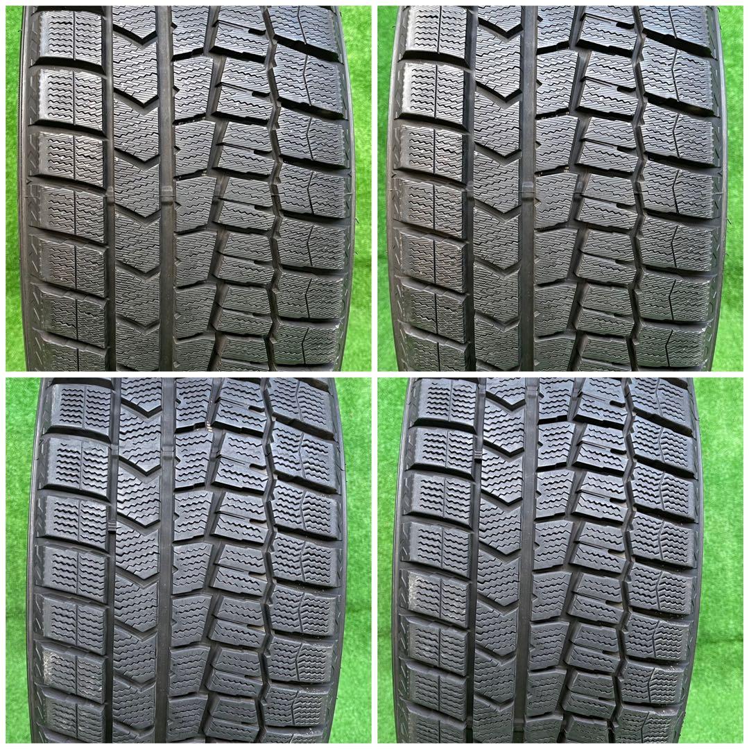 215/55R16 ダンロップWM02スタッドレス 4本 22年製 アルファード