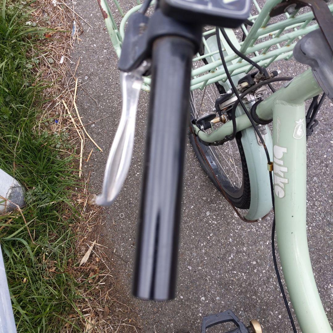 [789]送料無料 ブリヂストン Bikke 電動自転車 バッテリー・充電器なし