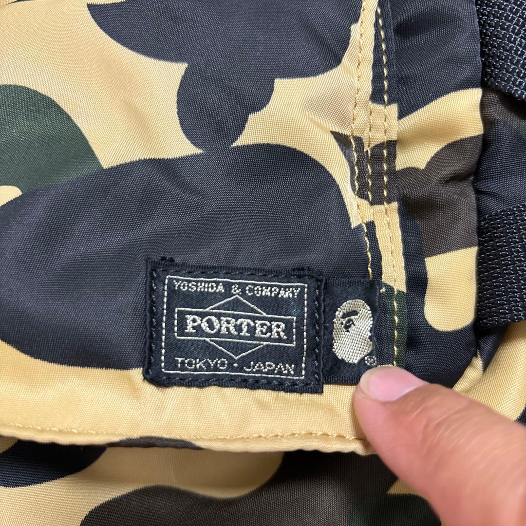 GO189　a bathing ape ✖︎ porter ポーチ