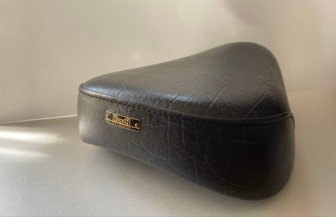 即日発送　ハンターカブ　K&H そら豆ハイシートアンティークブラックレザー