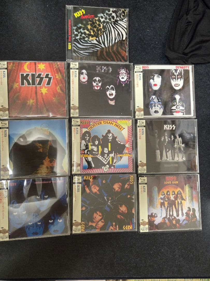 KISS CDコレクション 10枚