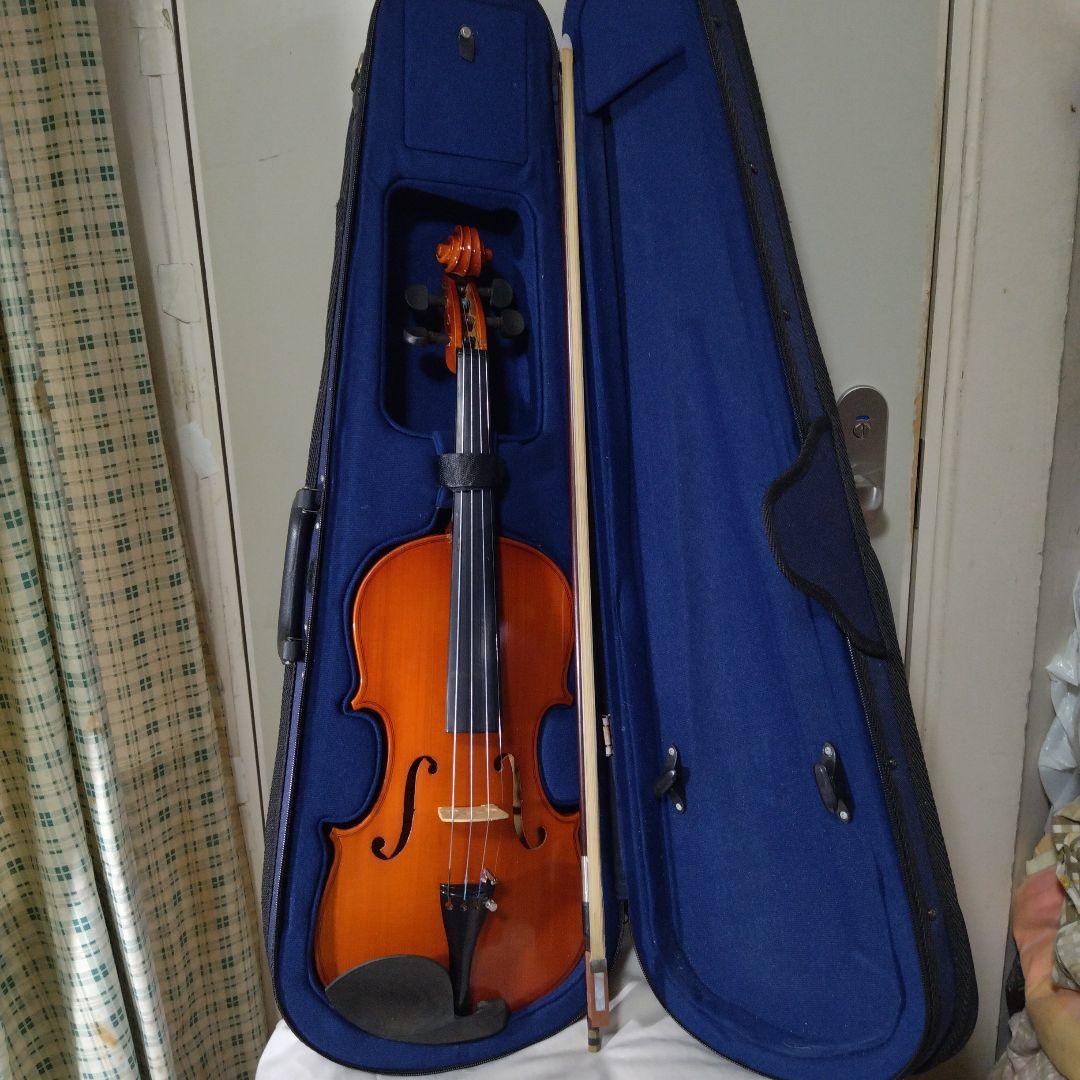 ♥大人用4/4♥ビヨンドバイオリン♥弓、ケ―ス、バイオリンの手引き書、松脂付き
