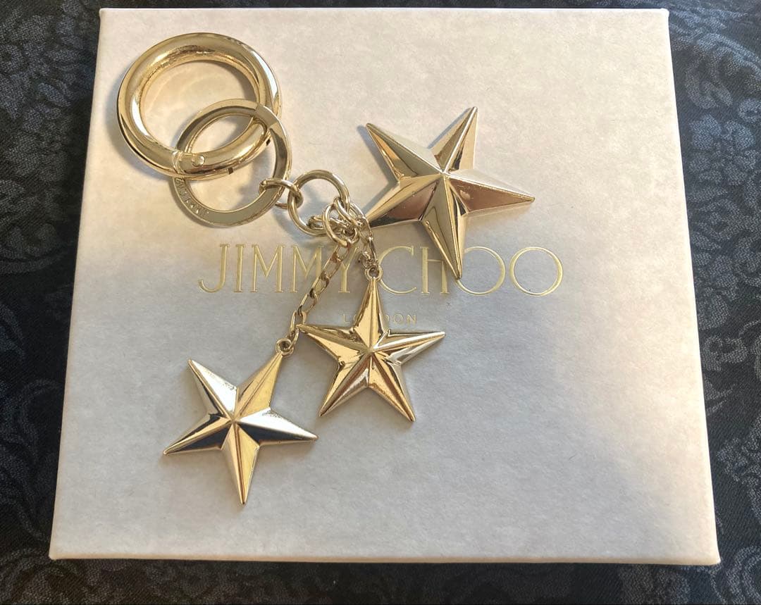 【即決価格承り中‼️】JIMMY CHOO MINTY(ミンティー)キーホルダー