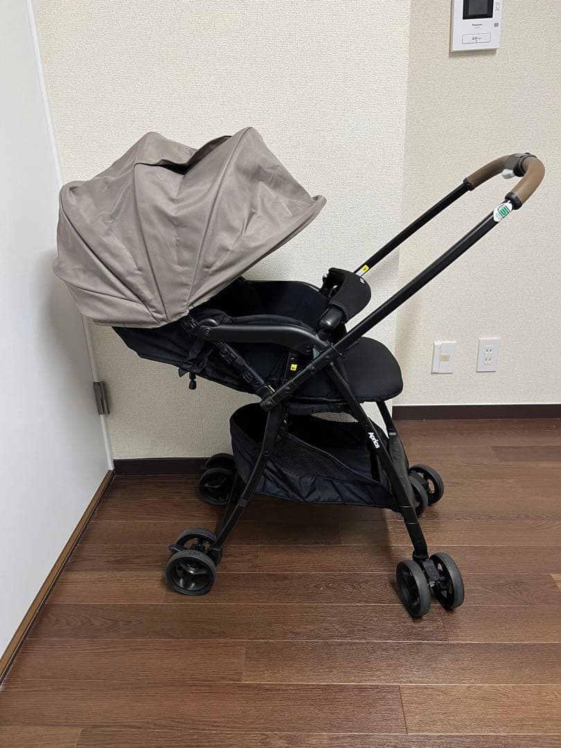 【美品】アップリカ　カルーンエアーメッシュ　ベビーカー