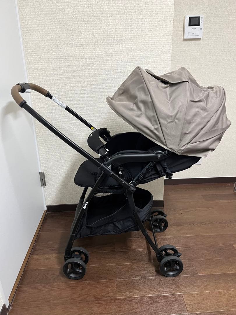 【美品】アップリカ　カルーンエアーメッシュ　ベビーカー