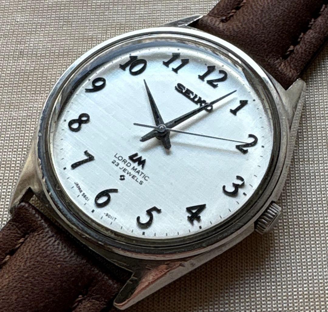 SEIKO ロードマチック　自動巻き　稼働良品 5601-9000 ノンデイト