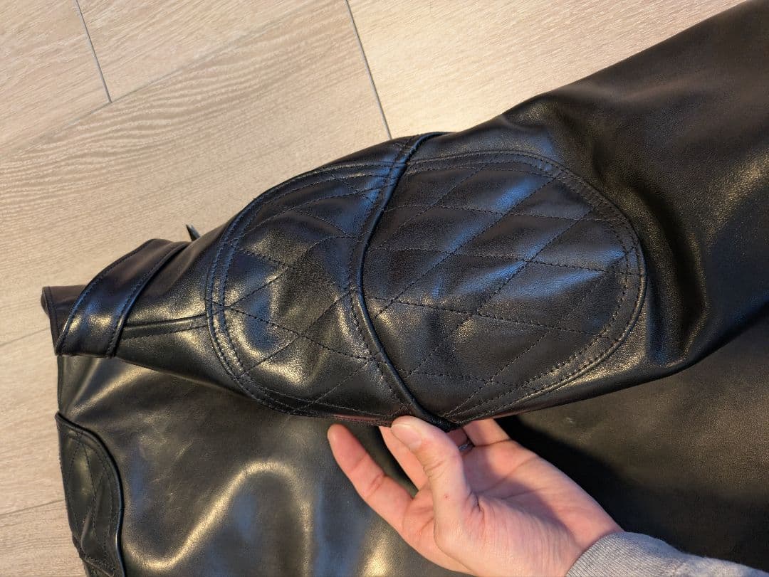 Y'2 LEATHER/ワイツーレザー　ライダージャケット　38