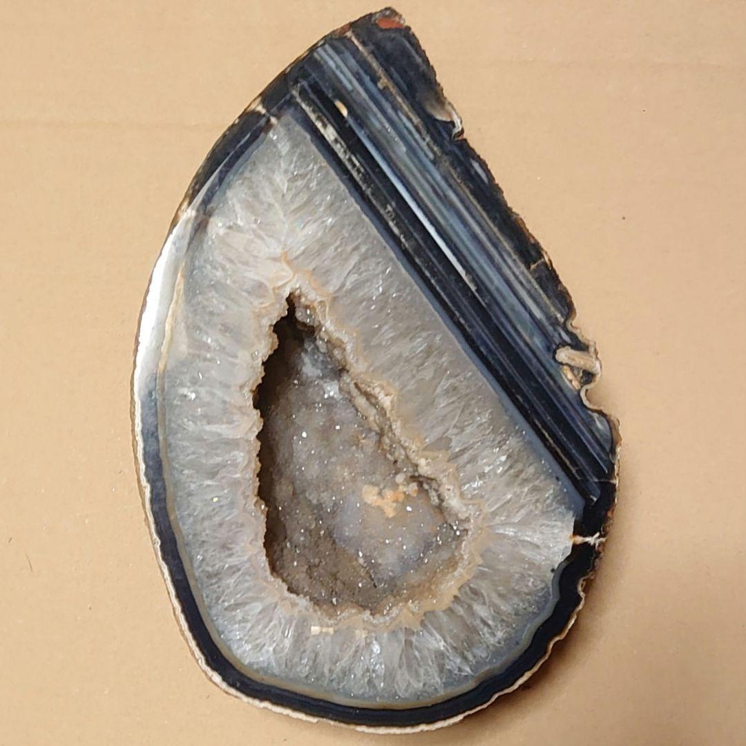 トレジャーメノウ アゲート 瑪瑙 原石 置物 開運 風水 一点物 4kg弱