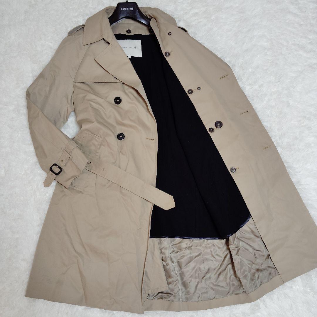 極美品 マッキントッシュ ダンケルド トレンチコート ライナー 40 ベージュ