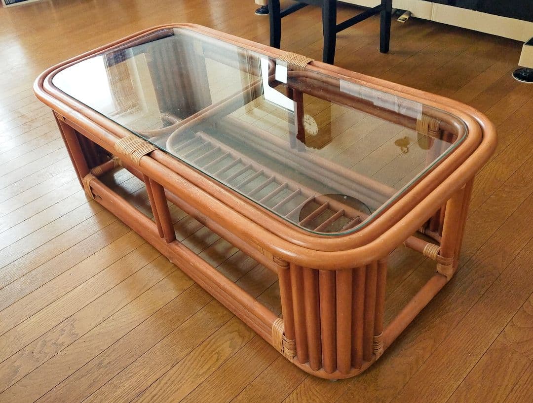 Kazama テーブル 籐（直接引取限定）