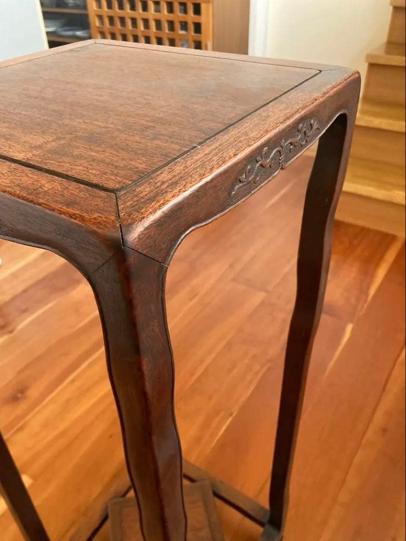 骨董　飾り棚　花台