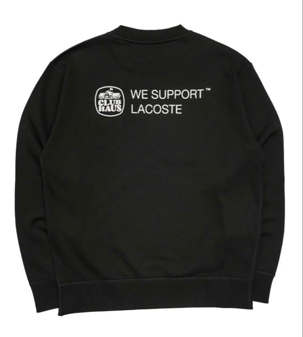 メンズウェア CLUBHAUS x Lacoste Crew Sweat Navy L