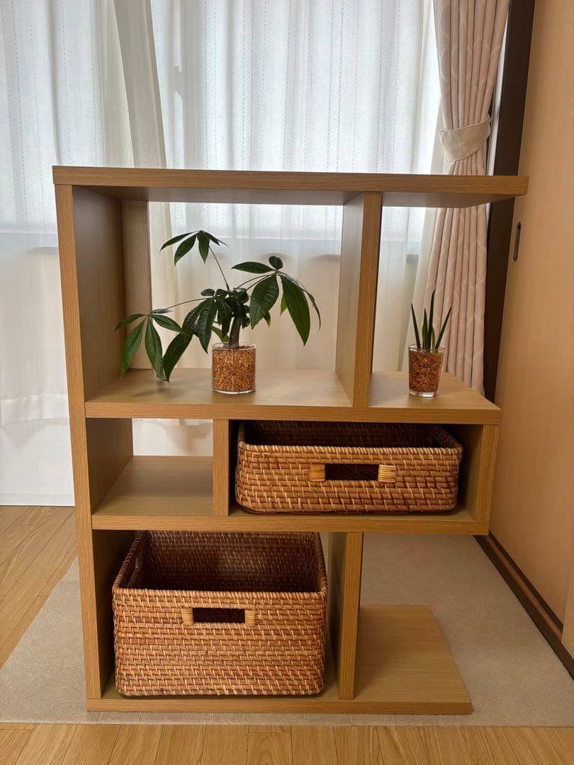 ゲリラ値下げ。木製棚（たのメル便にて）