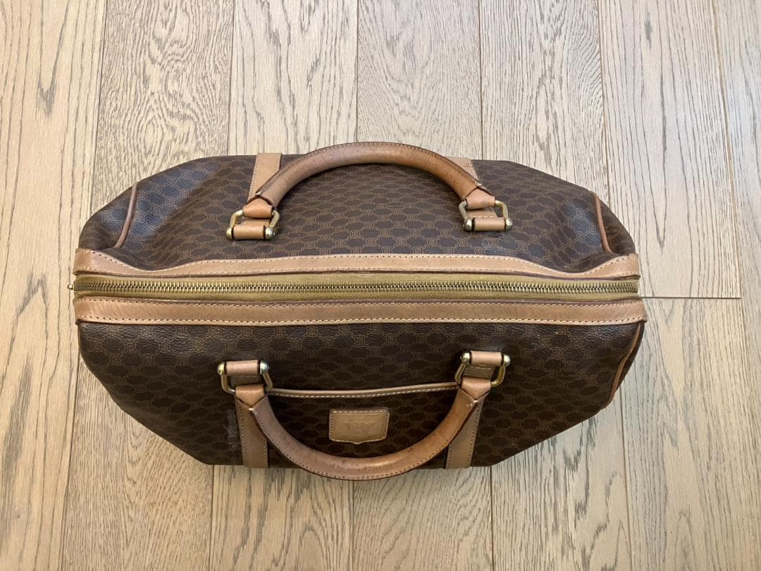 ⭐良品・定番⭐ オールドセリーヌ マカダム柄 ミニボストンバッグ ヴィンテージ