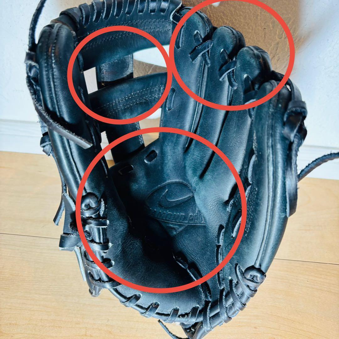 NIKE 硬式グローブ 内野手用 DPRO1175J 美品 即発送」