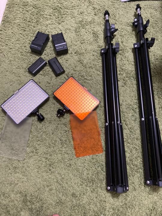 SAMTIAN 160LED 撮影 ライト プロ 初心者向けのビデオライト