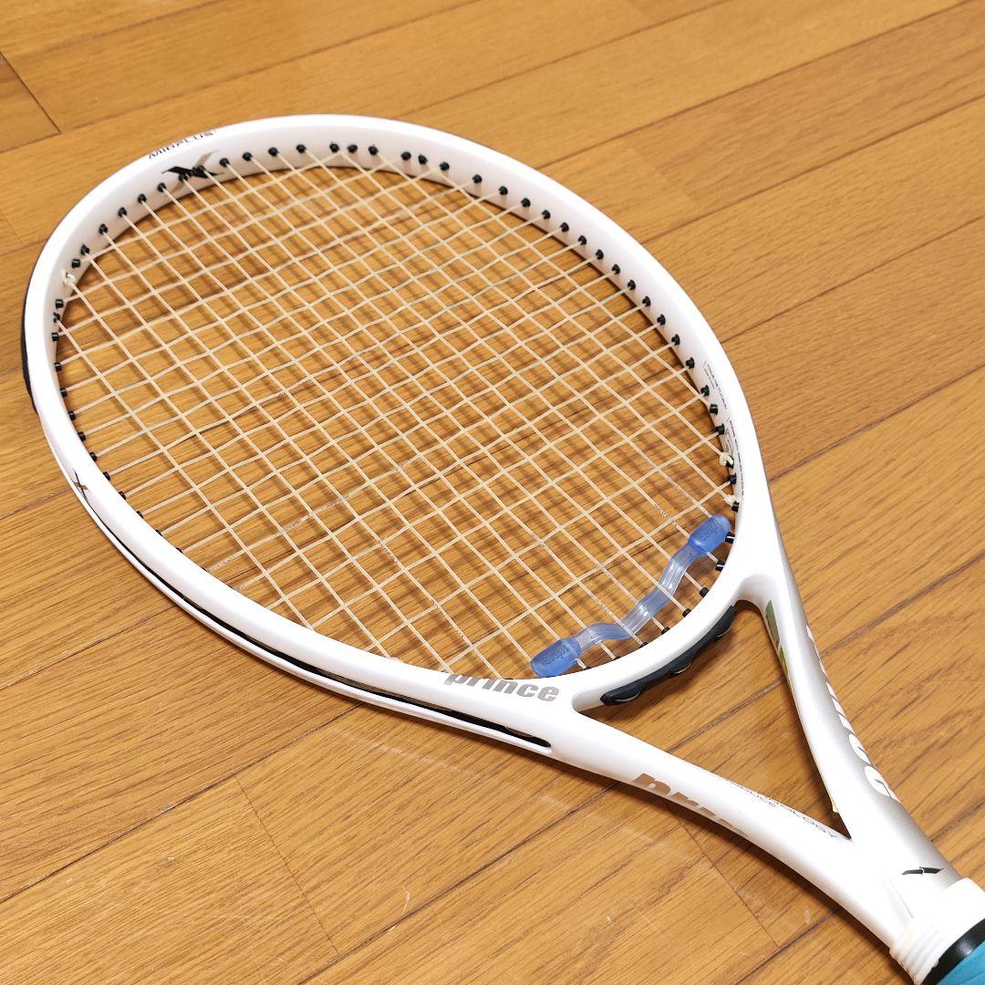 【美品】Prince X 105 ツイストパワー ラケット ホワイト