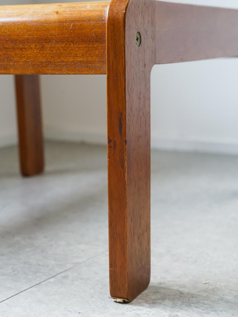 希少 \"TECHNA\"社 vintage ガラステーブル ミッドセンチュリー