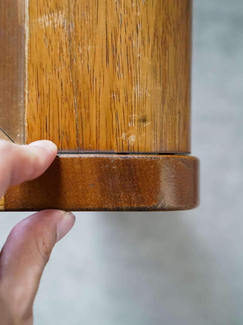 希少 \"TECHNA\"社 vintage ガラステーブル ミッドセンチュリー