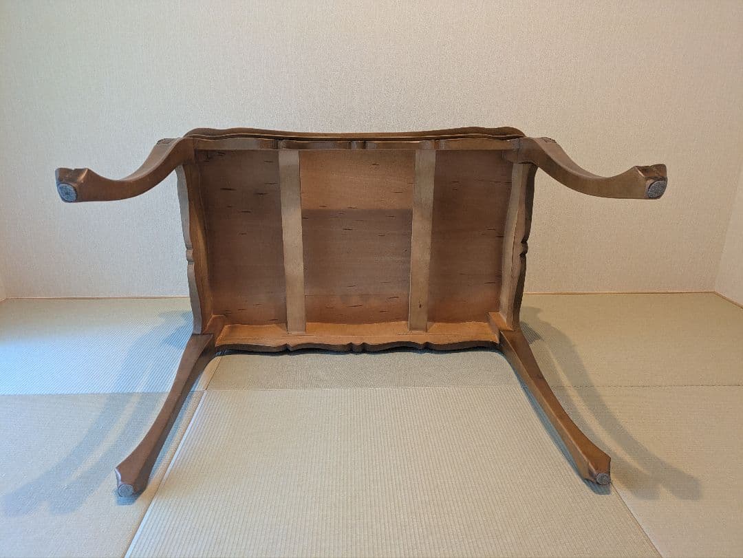 アンティーク ライティングデスク 猫脚 ビューロー 引き出し収納 クラシカル家具