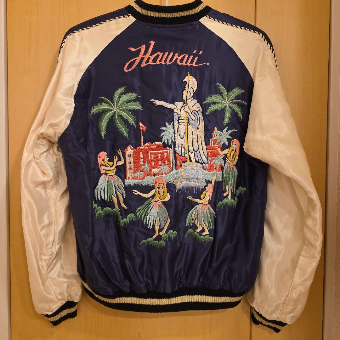 新品未使用品、テーラー東洋スカジャン サーフィン ハワイ モチーフ