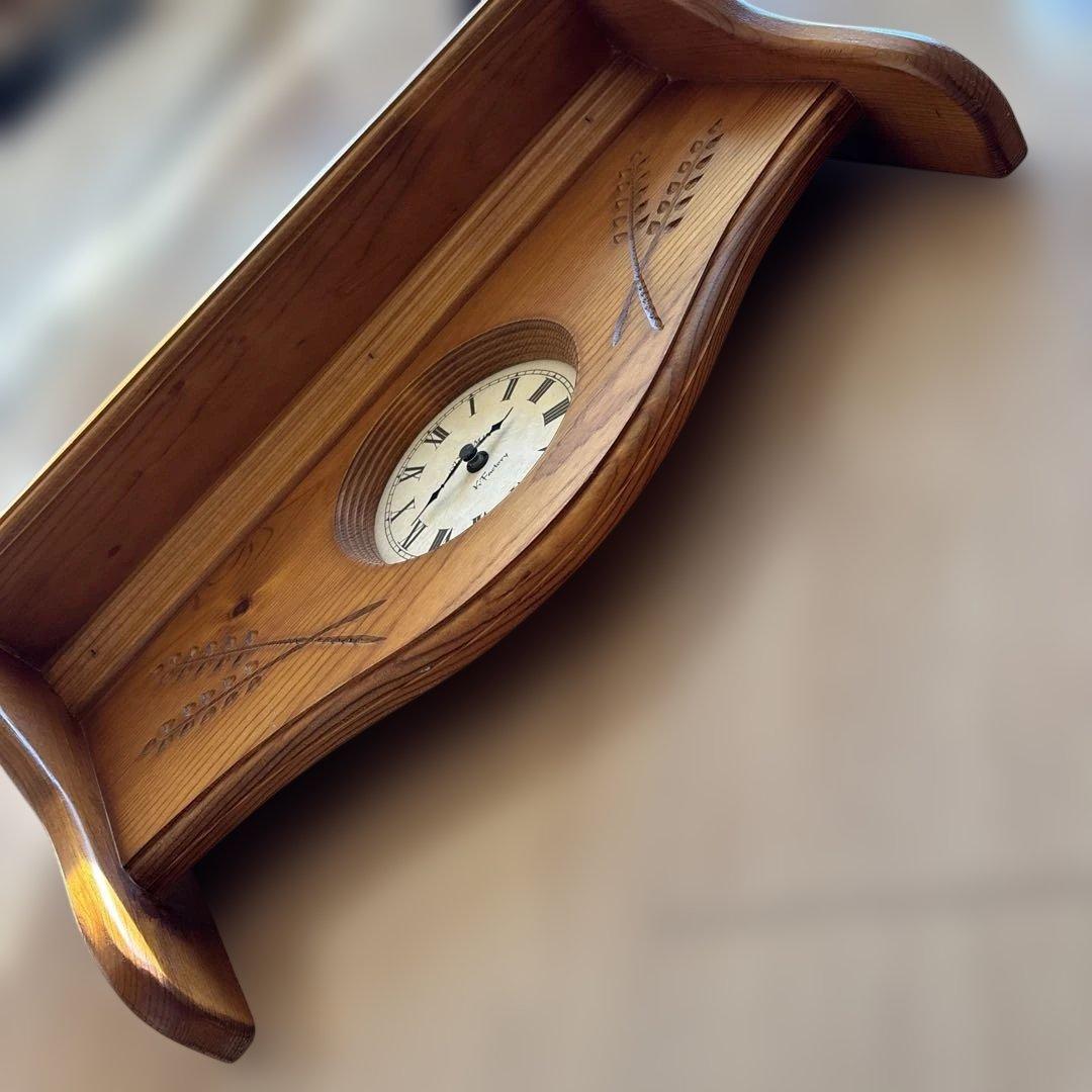 K.factory 掛時計 木製