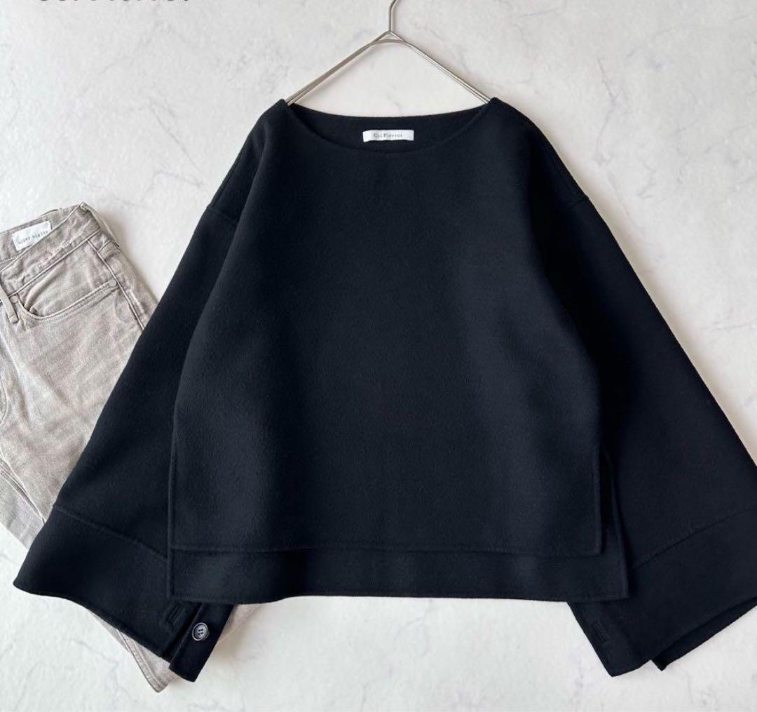 週末値下げ！♡美品　コルピエロ ダブルフェイスメルトンプルオーバー