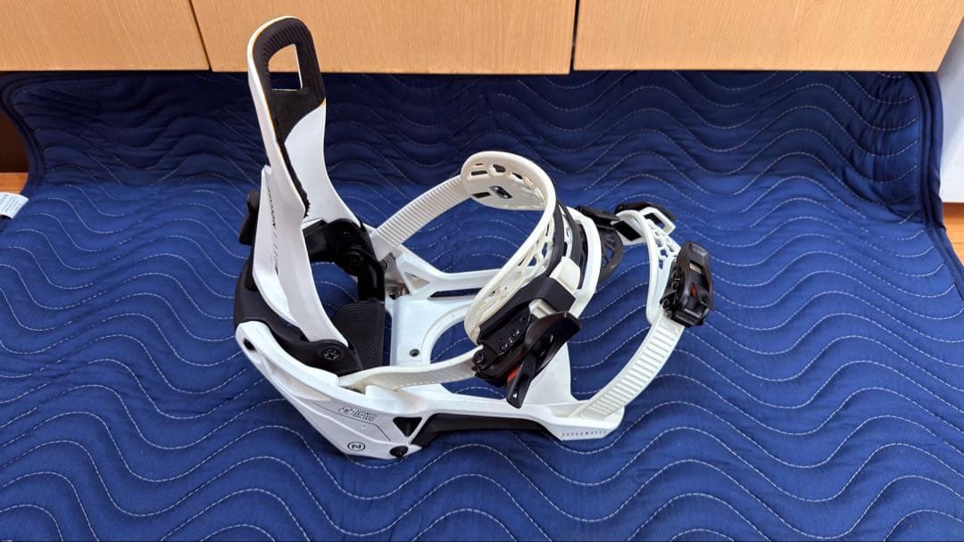 NIDECKER SUPERMATIC 23年モデル ビンディング ホワイト M