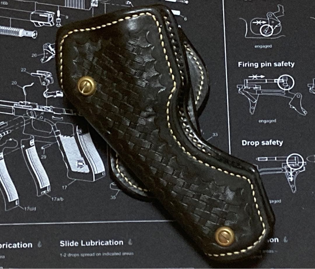 ザネ ERNIE HILL アーニーヒル 実銃用 スピード ホルスター