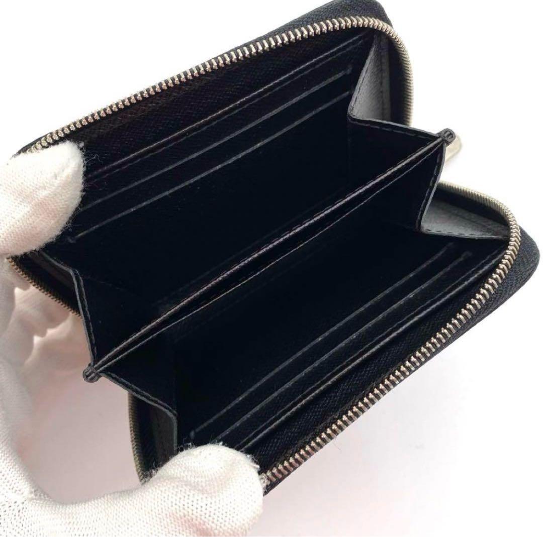 【最高級美品】ルイヴィトン エピ ジッピー パース 小銭入れ 黒 ノワール