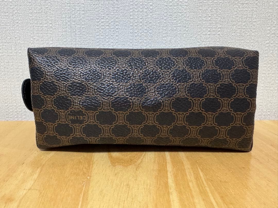 セリーヌ CELINE オールドセリーヌ ポーチ マカダム柄 小物入れ