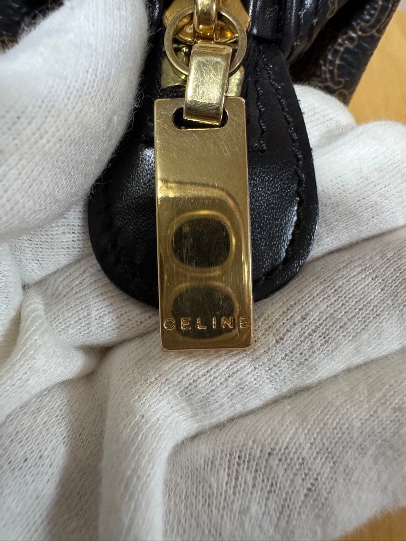 セリーヌ CELINE オールドセリーヌ ポーチ マカダム柄 小物入れ