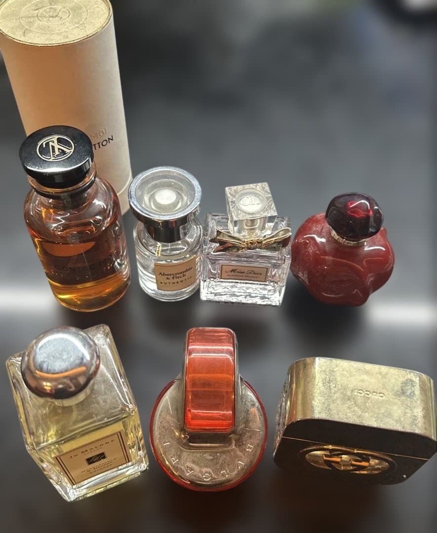 T*y様 香水7本まとめ売り　劣化あり　DIOR、VUITTON、BVLGARI