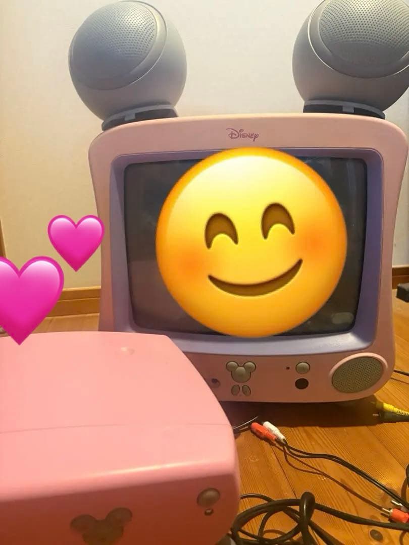 ディズニー　ミッキー　ミニー　ピンク　テレビ　レコーダー　スピーカー　プリンセス