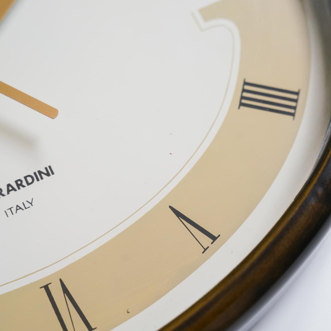 ヴィンテージ \"GHERARDINI\" 掛時計 ミッドセンチュリー ITALY