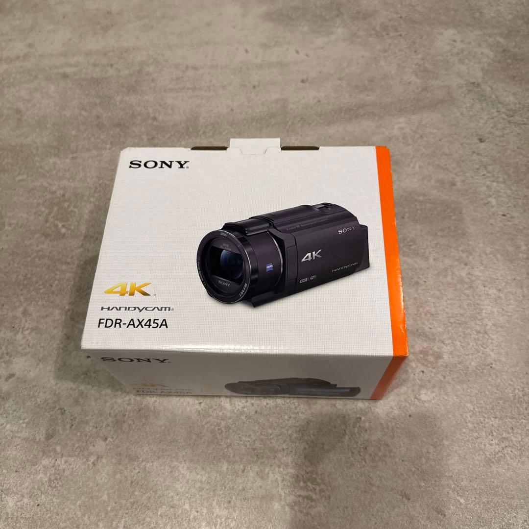 SONY ソニー 4Kビデオカメラ Handycam FDR-AX45a