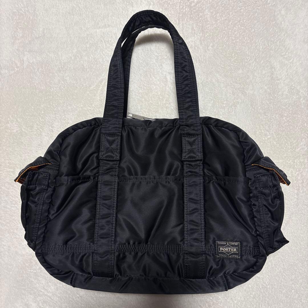ポーター　タンカー　ダッフルバッグ　S ブラック