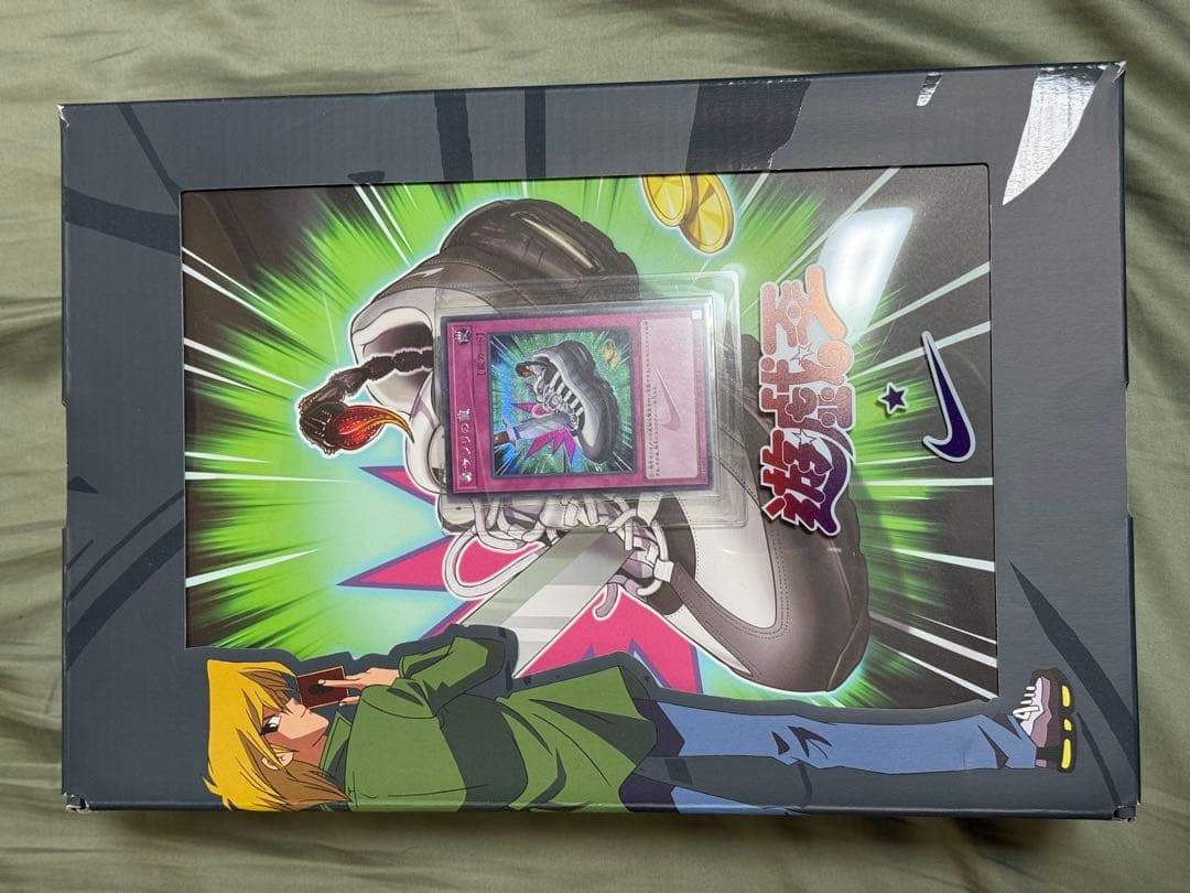 遊戯王 NIKE コラボ 毒サソリの罠 カード+箱　日本限定 プロモカード