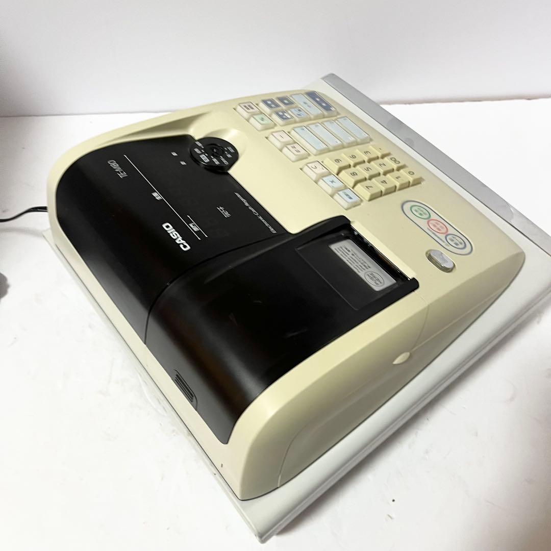 CASIO カシオ計算機 電子レジスター TE-M80 ロール紙 モード鍵