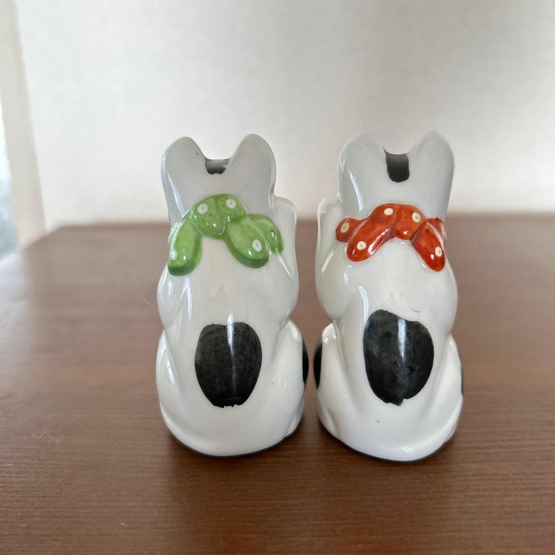 希少　骨董品　小さい招き猫2体