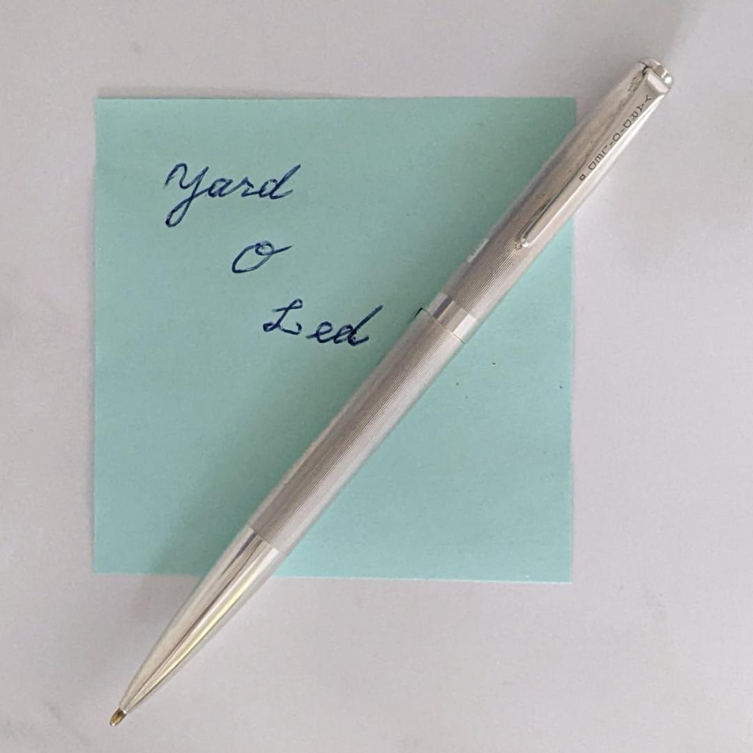 m*e様 Yard O Led ヤード・オ・レッド ボールペン デラックス 純銀